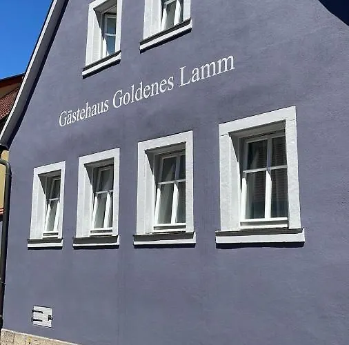 Penzion Gaestehaus Goldenes Lamm Rothenburg ob der Tauber